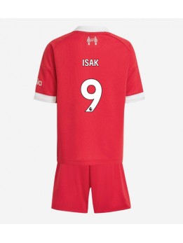 Billige Liverpool Alexander Isak #9 Hjemmedraktsett Barn 2025-26 Kortermet (+ Korte bukser)